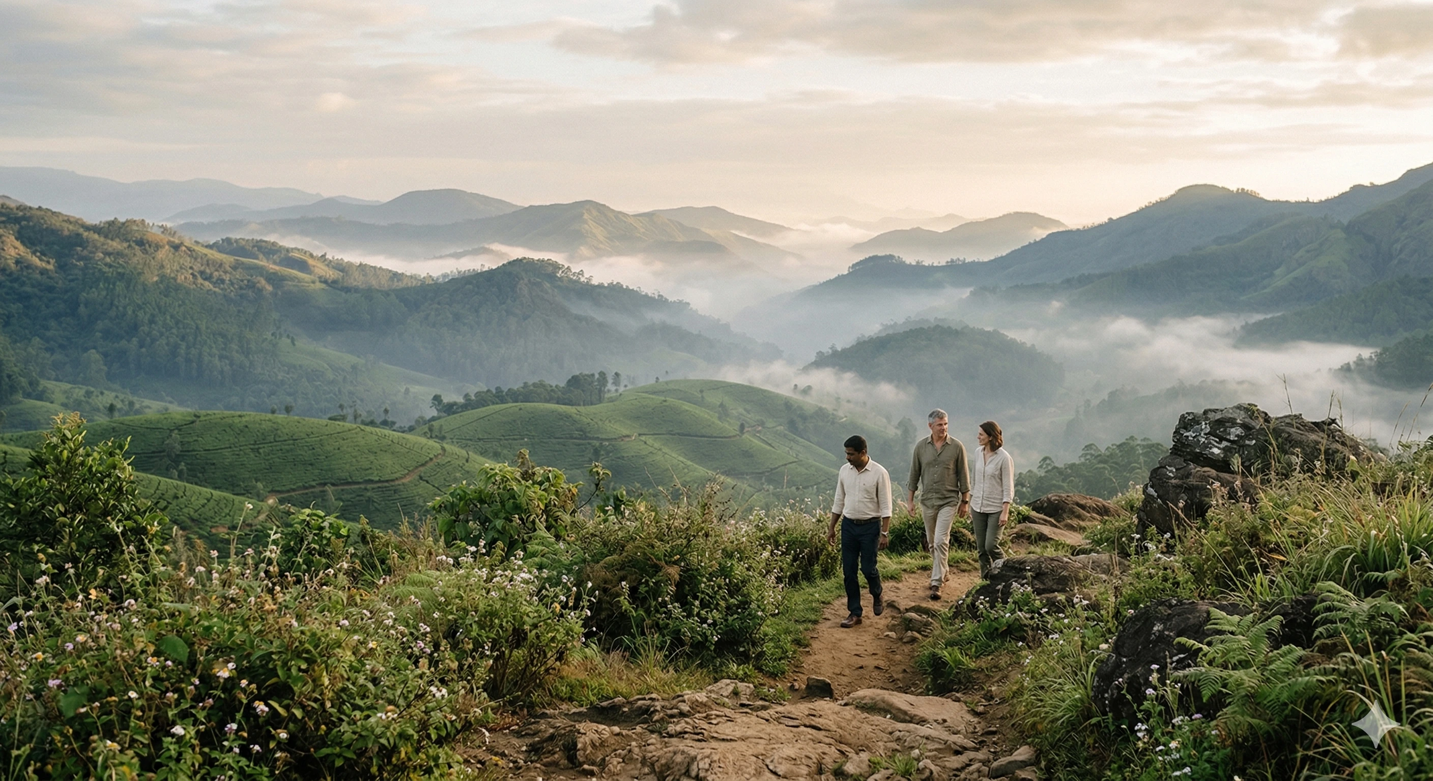 Munippara Trekking near Olive Woods Munnar