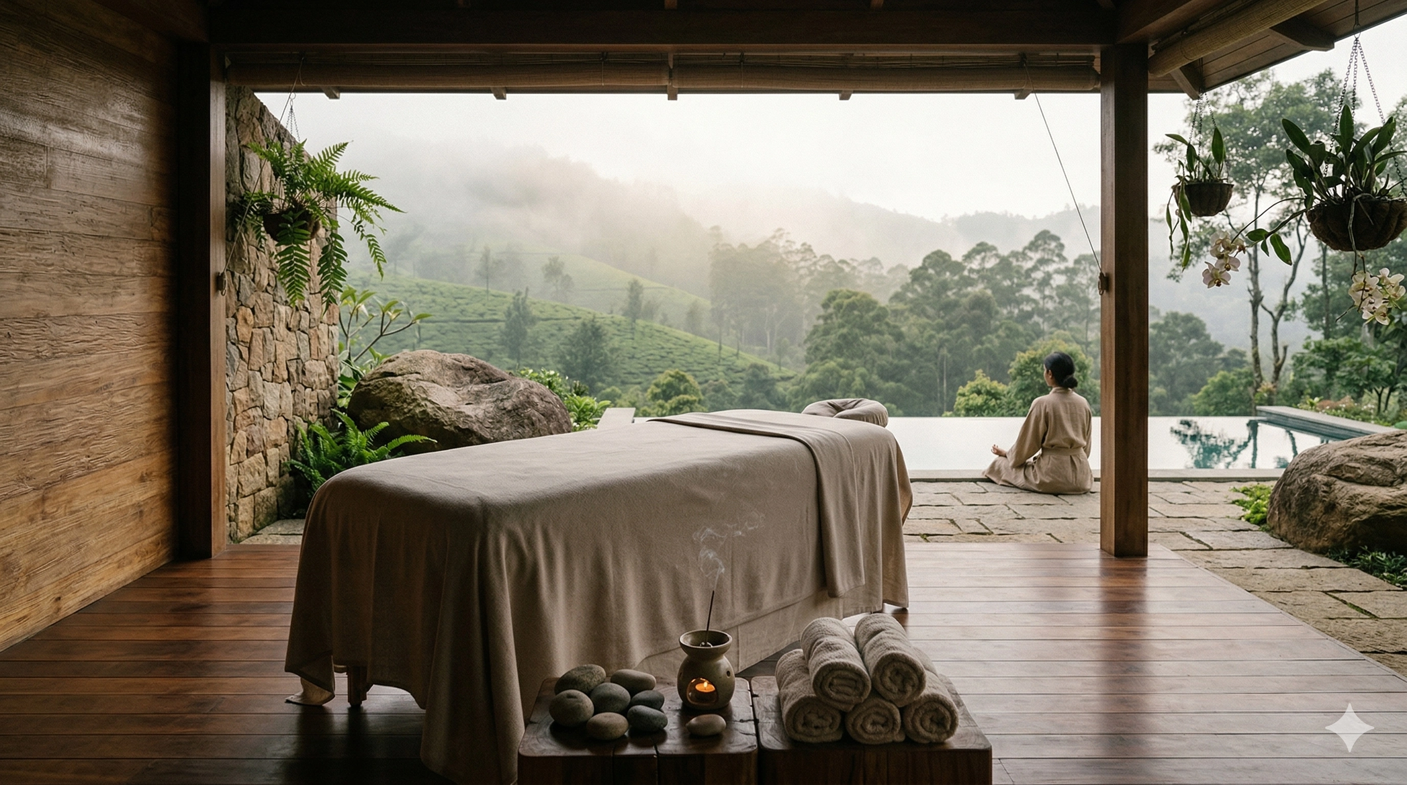 Luxury spa at Olive Woods Munnar – signature therapies